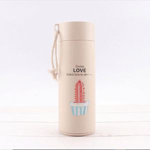 Reusable Plastic Travel <b>Mug</b> Food Grade Glass Bottle with Custom Logo Hand Grip and Color <b>Box</b> Packaging - Product Image 6