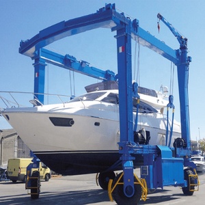 Grúa elevadora de embarcaciones SHENGHUA de 25, 40 y 50 toneladas con control PLC, cabrestante y precio de fábrica, elevador de barcos de 25 toneladas - Product Image 3
