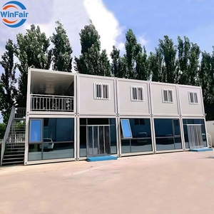 Casas Contenedor WinFair, Barbería, 3 Dormitorios, Tony Garden, Categoría Huracán, Casas Contenedor Ligeras para <span class=keywords><strong>Playa</strong></span> Tropical - Product Image 1