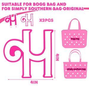 Abalorios de letras para bolsos Bogg, accesorios de letras del alfabeto A-Z para bolsos Bogg, decoración original para bolsos Simply Southern Bogg - Product Image 2