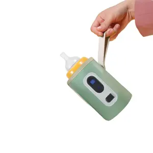 Taşınabilir Usb açık bebek besleme süt şişesi isıtıcı akıllı taşınabilir bebek süt ısıtıcı aile kullanımı için