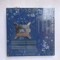 Carte mère d'ordinateur de contrôle industriel de bureau d'occasion PWA 1.1, LGA 1155, SATA, canal unique DDR2/DDR3 RAM