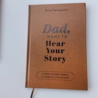 Vente en gros usine ODM&OEM – Couverture de carnet de voyage personnalisée faite à la main pour papa, carnet de notes en similicuir, cadeau en stock, style biblique