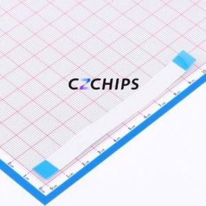 FFC1.0A-8P-100-4-8 FFC Cable (Flexible Flat Cable) P=1mm Connector 8P 1mm Non-Inverting 10cm - Product Image 2