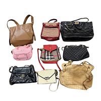 Sacs pour femmes d'occasion de qualité supérieure avec fermeture à glissière Styles variés Imperméables et durables Source directe d'usine Livraison aléatoire pour la revente