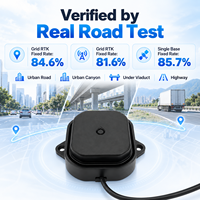Perangkat Pelacak GPS Kendaraan VT20 Daya Rendah 9-24V 4G LTE Cat1 RTK Penerima GNSS Tingkat Sentimeter