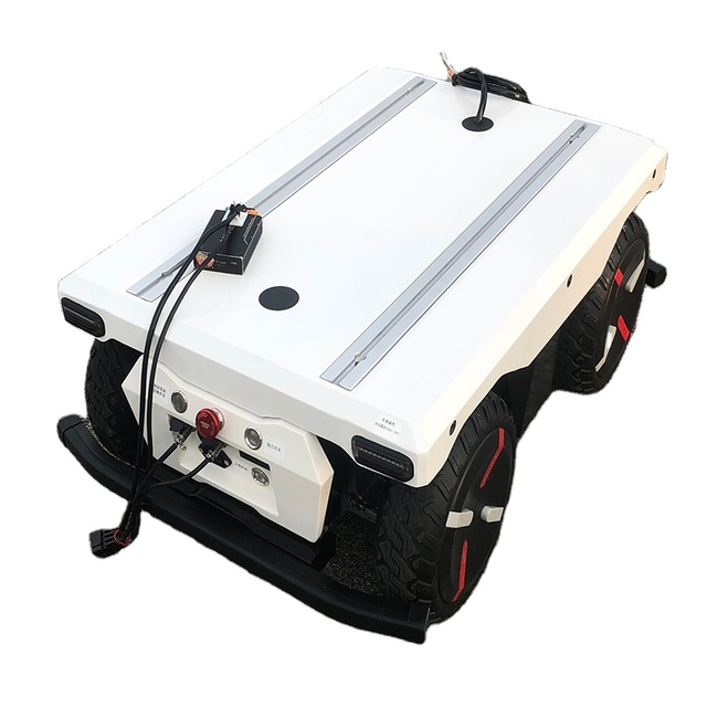 LiDAR UGV-8 Autonomous Robots UGV Platform Unmanned Ground Delivery Vehicle Robot Chassis Wheeled Robotic Inspection Carrier