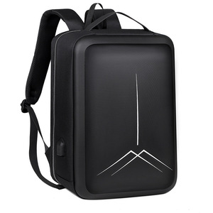 Sac à dos pour ordinateur portable de 16 pouces pour hommes, mode en gros personnalisée, sac de voyage décontracté pour affaires, coque rigide, imperméable, sac à dos intelligent - Product Image 1