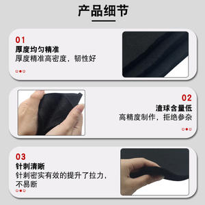 Tissu ignifuge en fibre de carbone à isolation thermique haute température, coussin ignifuge pour réfrigérateur, congélateur, climatiseur - Product Image 1