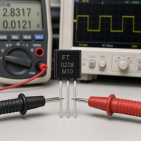 FT0208M10: Puerta pequeña de silicio controlada por corriente, compatible con control IC