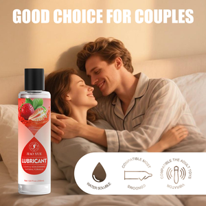Gel Lubricante para <span class=keywords><strong>Piel</strong></span> Sensible, Fórmula a Base de Agua con Aroma a Fresa, 200 ml, Compatible con la Mayoría de los Tipos de Condones - Product Image 6