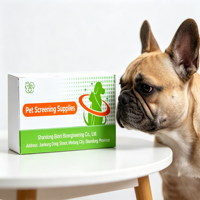 Bandelettes de test rapide CAV Ag pour le diagnostic de l'adenovirus canin, kit de test de virus pour animaux de compagnie en une étape pour la détection en clinique et à domicile