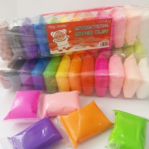 12 Colors 80g Super Light Weight Air Dry Clay Set for Kids-Educational Craft Play Dough with Rubber Material
