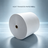Papier de sublimation de haute qualité en rouleau jumbo, plusieurs grammages, largeur personnalisée pour imprimante de sublimation grand format
