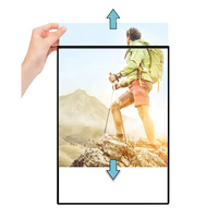Vente en gros A4/A3/A2/A1 boîte à lumière LED aluminium verre trempé Led affiche cadre Menu conseil mince publicité boîtes à lumière