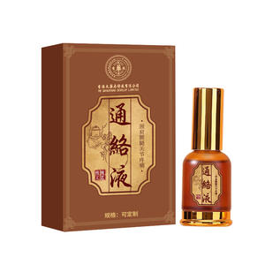 Huile de massage à base de plantes parfumée Tongluo Liquid, spécifications normales, pour les douleurs articulaires du cou, des épaules, de la taille et des jambes. - Product Image 1