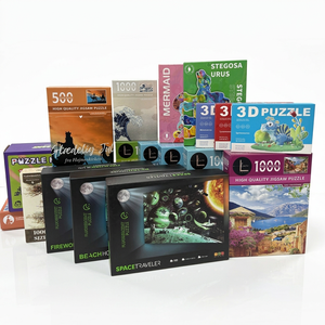 <span class=keywords><strong>Puzzle</strong></span> rond en papier laminé sur le thème du zodiaque pour adultes, <span class=keywords><strong>500</strong></span> pièces, jeu stimulant pour les soirées jeux, avec boîte cadeau - Product Image 3