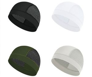 Gorra de malla ligera de secado rápido para correr, se adapta bajo el casco, para hombres y mujeres, gorros refrescantes para ciclismo - Product Image 2