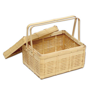 ชุดกล่องข้าว2024ทรงสี่เหลี่ยมผืนผ้าทำจากไม้ไผ่หรูหราระดับมืออาชีพฉลากส่วนตัวคุณภาพสูงอุปกรณ์เก็บอาหารในครัวสำหรับเด็ก - Product Image 1