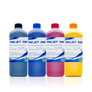 1000ml New Arrival Vivid Color Solvent Ink For Mimaki Konica Seiko Spectra Star Fire Print Head Outdoor Advertisement Digital Pr