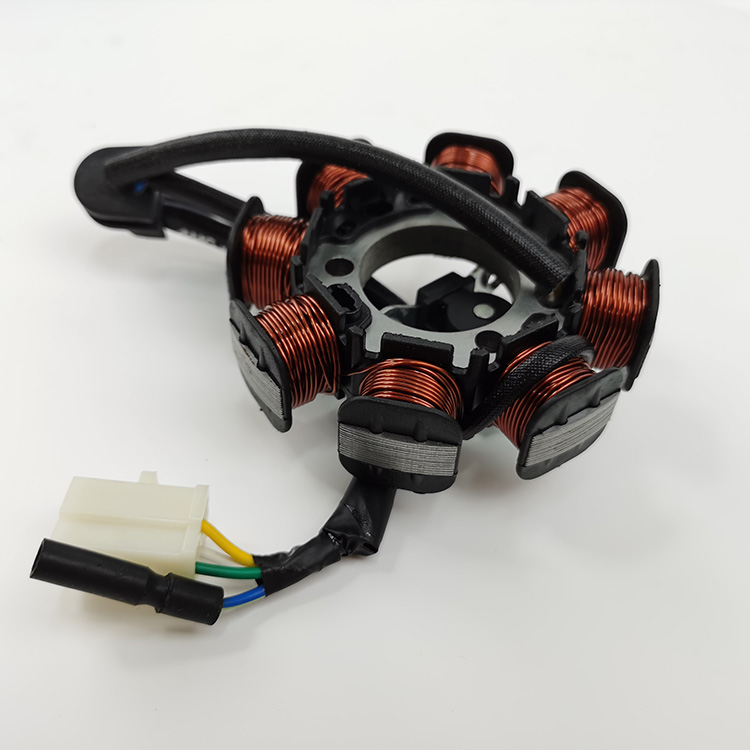 Китайский мотоцикл магнитная катушка/вентилятор 125 09 катушка Магнето/8-полюсные mtator катушки