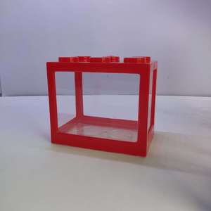 Aquariums en plastique pour poissons Betta, blocs de construction, décorations de bureau, aménagement paysager domestique, projet de réservoir, éclairage LED pour aquarium - Product Image 3