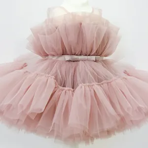 <span class=keywords><strong>Vestiti</strong></span> del bambino per le ragazze del bambino dei bambini di nozze della principessa della ragazza elegante di compleanno del vestito <span class=keywords><strong>da</strong></span> sera di Tulle damigella d'onore abiti <span class=keywords><strong>da</strong></span> sera - Product Image 1