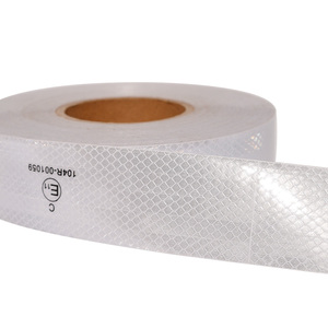 Chất lượng cao màu đỏ và trắng ECE 104R băng phản chiếu vật liệu phản chiếu cho xe trailer xe tải đường bộ an toàn - Product Image 5
