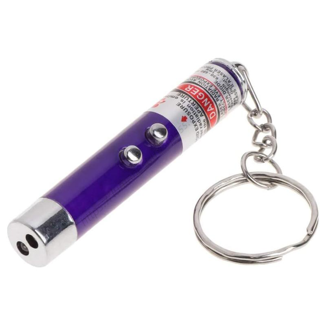 Wholesale Wholesale RTS Factory Interactive Toys LED Light Torch Laser Pointers Infrared Halloween STOCK Metal Pet Movement