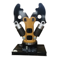 Cisaille de démolition hydraulique haute performance pour excavatrice, avec mâchoires personnalisables, accessoire de coupe d'acier pour toutes les marques d'excavatrices