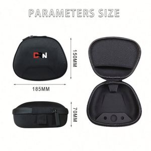 Wholesale Travel Video Game Console <b>Case</b> Black <b>Hard</b> <b>Shell</b> Waterproof EVA Storage Player Bag with Nylon PU PC Materials - Product Image 6