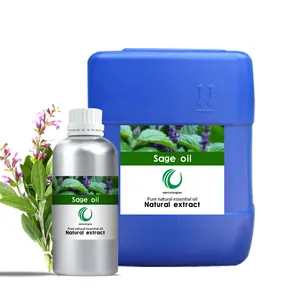 Private Label Atacado Corpo Facial Care Oil Natural Aromaterapia Clary Sage Massagem Óleo Essencial Amostra Grátis