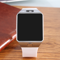 Montre Connectée DZ09 de Gros avec Caméra, Appel Vidéo, Écran Tactile, Support Carte SIM, Forme Carrée et Écran TFT