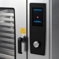 Horno Combinado Computarizado Avanzado para Uso Comercial, Equipo Profesional de Panadería, Horno de Convección a Vapor para Pastelería, 10 Bandejas