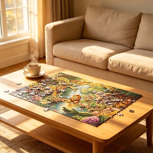Puzzles du monde animalier sauvage pour adultes, 1000 pièces, amusants, difficiles, impossibles, défiantes, 1000 pièces - Product Image 6