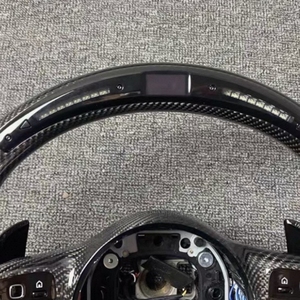 Volant en fibre de carbone personnalisé W204 pour Mercedes Benz AMG W204 W205 W211 W203 W212 W176 W213 Cla W210 W124 W177 W221 - Product Image 4