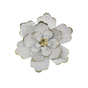 Decoración de Pared de Metal con Flores Tridimensionales de Estilo Bohemio para el Hogar, Arte de Pared para Sala de Estar - Product Image 5