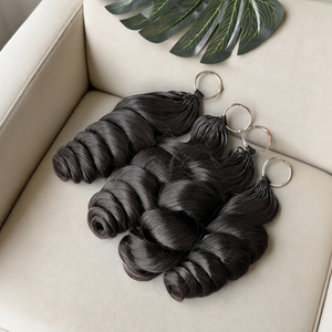Extensiones de Cabello Humano Natural Negro, Ondulado y con Ondas Profundas, 100% Sin Procesar, para Trenzado y Crochet, para un Peinado Rápido - Product Image 3