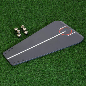 Outil d'entraînement de golf OEM économique en ABS noir pour l'alignement et la pratique du putting en intérieur - Product Image 2