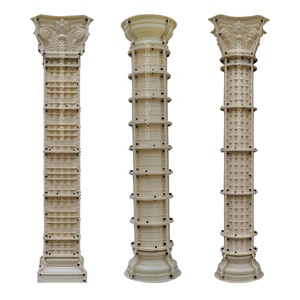 Venta Caliente Online Materiales de Construcción Molde Plástico de Pilar Romano para Hormigón Cemento Molde para Inversores - Product Image 5