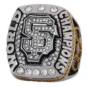 2014 San <span class=keywords><strong>Francisco</strong></span> Giants Championship Ring, Popular Sports Fashion Ring Estilo moderno, Descuento de precio de compra a granel - Product Image 1