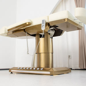 Cama de belleza eléctrica de 4 motores, cama facial, silla, mesa de masaje con luz LED, Control de pie para Spa, salón de belleza - Product Image 4
