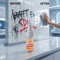 Essence anti-graffiti pour carrelage, qualité industrielle A1, formule modifiée invisible à base de nano-micro-silice céramique, liquide transparent