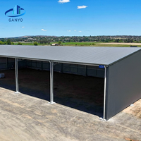 Bâtiments métalliques préfabriqués en acier pour la construction de poulaillers agricoles, fabrication sur mesure, OEM, fourniture directe d'usine