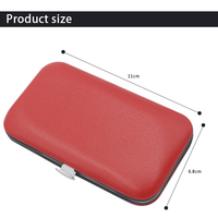 Ensemble de coupe-ongles en acier inoxydable personnalisé, soins personnels, cadeau de voyage, kit d'outils de manucure avec logo personnalisé