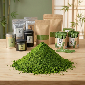Matcha en Polvo Reforzador del Sistema Inmunitario, Rico en Antioxidantes, para un Ritual Diario de Bienestar, con Logotipo Personalizado, Etiqueta Privada, Venta al Por Mayor - Product Image 1