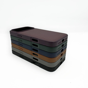 Custodia per Telefono in Pelle PU 3D con Colori Abbinati Epsom, Logo in Rilievo, Texture Palmare, Antiurto per <span class=keywords><strong>iPhone</strong></span> 16/17 Air Pro Max - Product Image 6