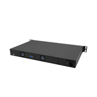 Mini serveur PC Rackmount 1U de 19 pouces avec processeur J4125 Routeur VPN à 4 ports Lan Pfsense Linux Firewall Appliance