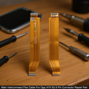 Cable flexible de interconexión principal para Oppo A74 5G, pieza de reparación con conector de 6 pines - Product Image 3