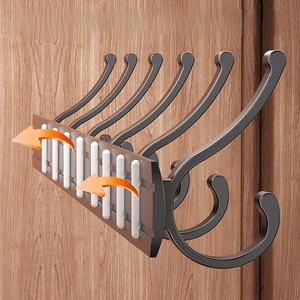 Crochets muraux robustes et modernes pour manteaux – Patères multi-usages très résistantes, installation facile pour entrée, chambre, école, rangement - Product Image 4